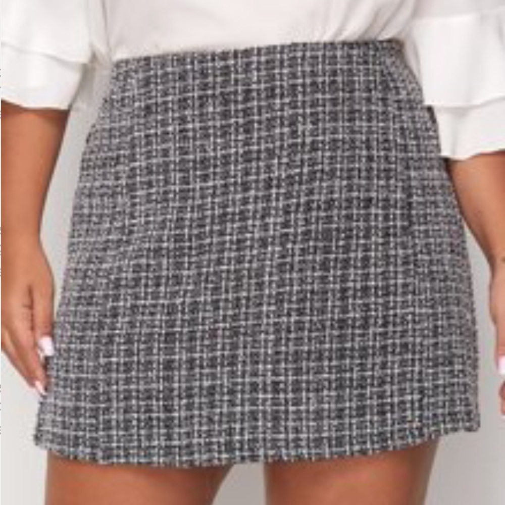Plad skirt